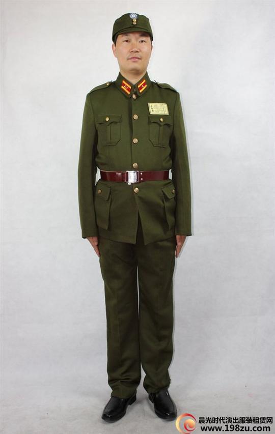 国民党男女军装/美式军官服装/摄影表演服国军军服国民党特务服