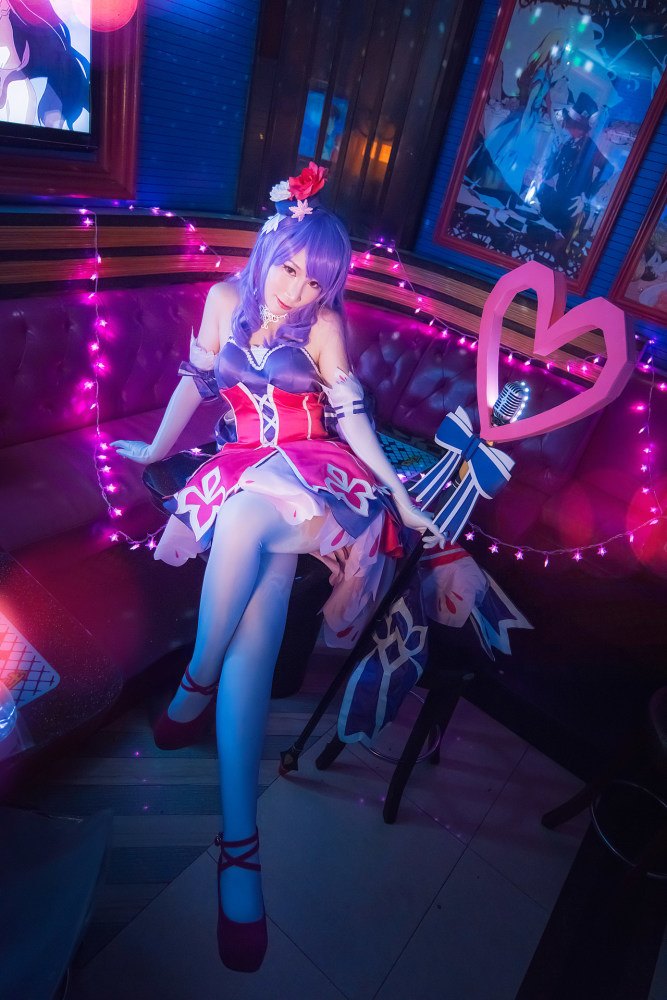 王者荣耀偶像歌手王昭君cosplay