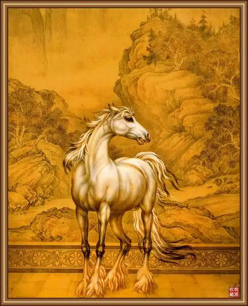 田书翰工笔国画(马)欣赏 - 鳕鲱鮩鲒 - xuefeibingjie 的博客