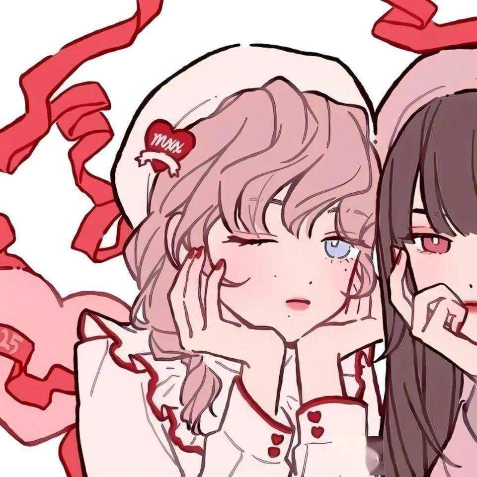 仙女必备的动漫闺蜜头像