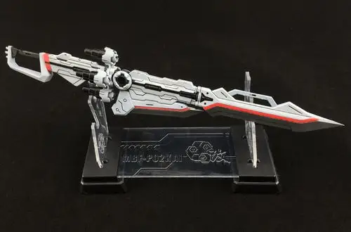 台版tgf mg 1/100红异端高达模型改件红迷惘王者之剑 带特典刀架