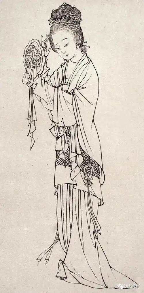 中国古代白描人物作品汇集