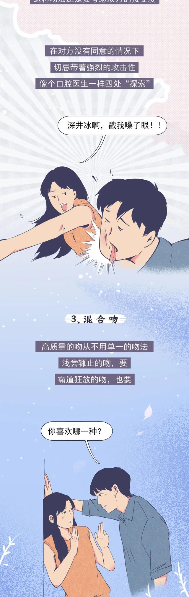 男女都爱の8种接吻姿势