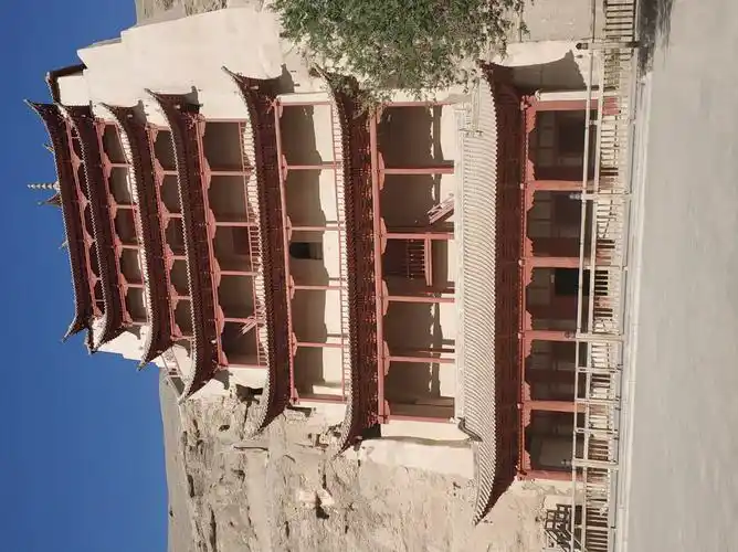 莫高窟九层塔楼