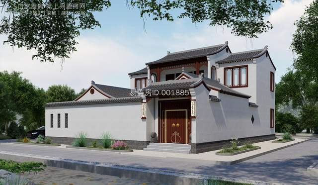 小面积 多功能,河北涿州带多庭院的农村中式三合院