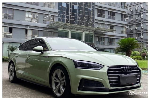 cppf奥迪a5改色卡其灰