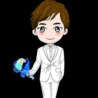 新郎头像单人卡通 卡通新郎头像一个人_微信头像图片大全