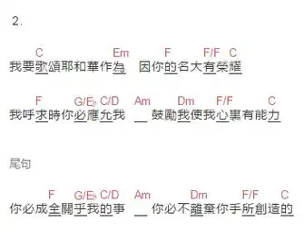 我要一心称谢你吉他谱六线谱txt和弦谱
