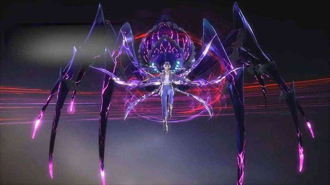 唐三吸收神赐魂环,获得第七魂环之后,八蛛矛再次进化.