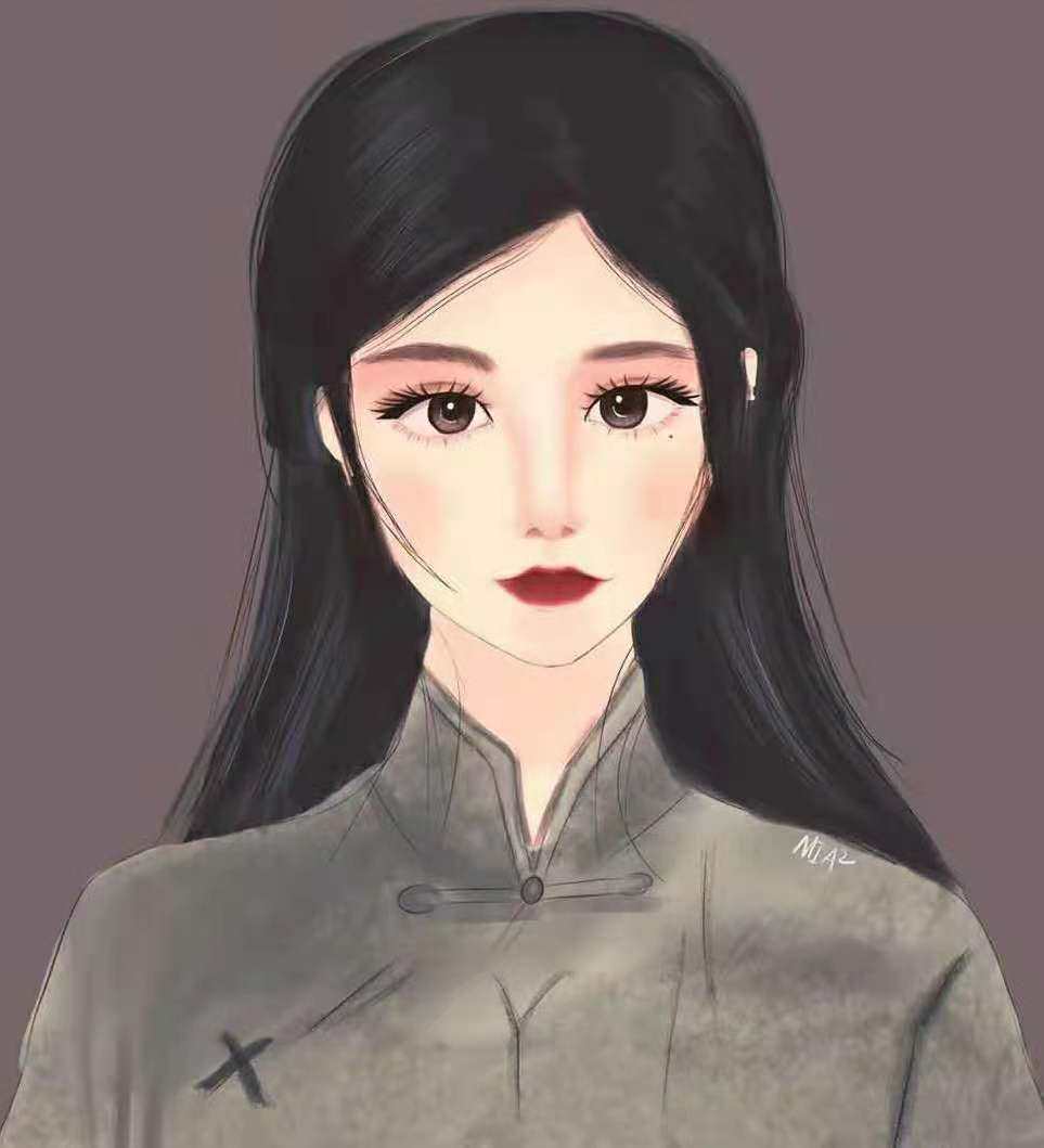 民国女生头像