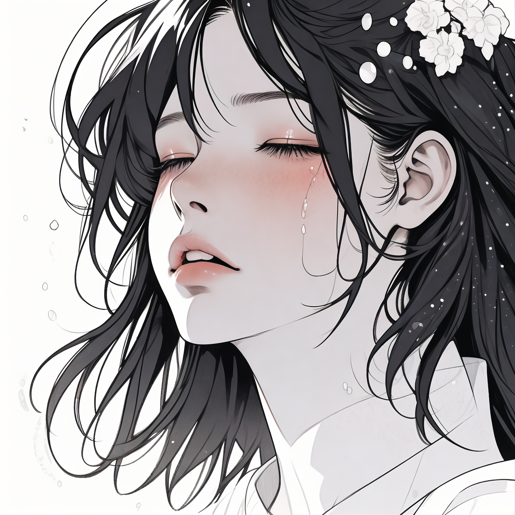 92 伤心到崩溃的女生头像 00 这些头像捕捉了女生伤心到崩溃的