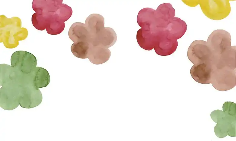 2018年手绘花卉主题11月封面