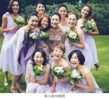 女星的伴娘团刘亦菲绝对是最美伴娘哪一组颜值惊艳到你了