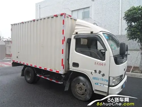 汕头龙湖区二手东风股份福瑞卡 单排3.6米厢式货车