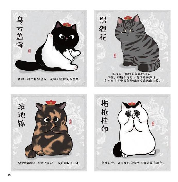 世界猫咪日##快来pick你最喜欢的中华田园猫#中华田园猫图鉴来了!