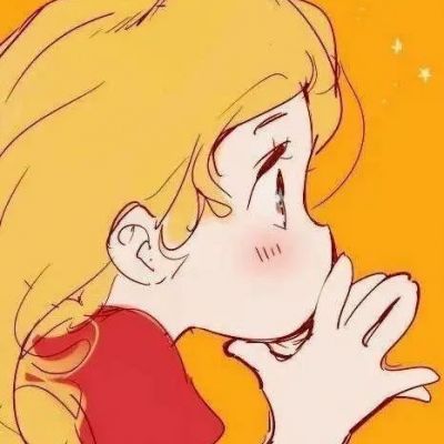 可爱温暖治愈系微信头像一旦认定我对你的爱只增不减永远永远