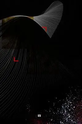 黑色背景线条简约商务办公招商海报