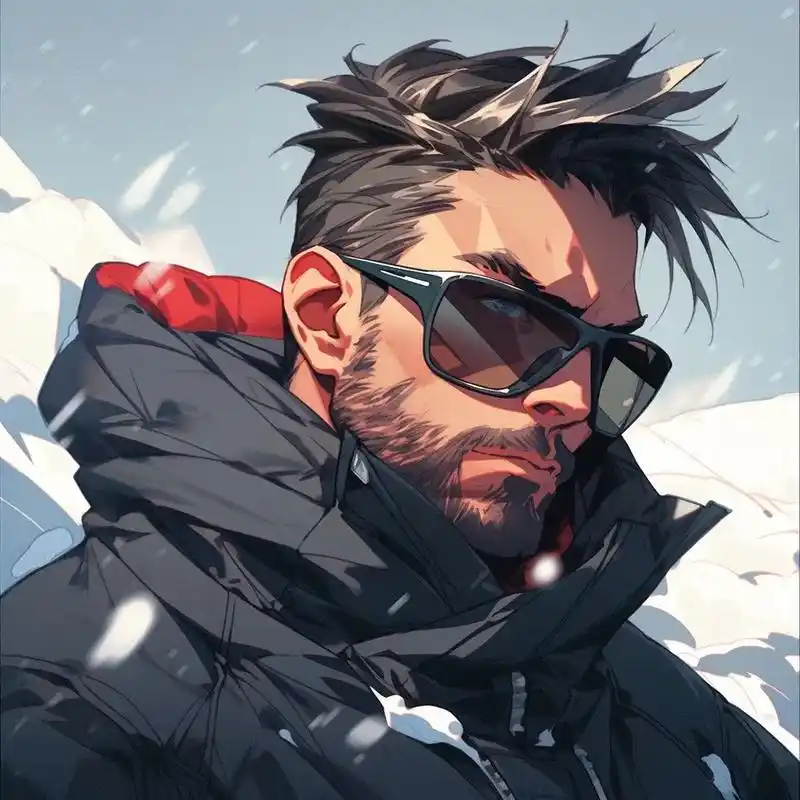 滑雪头像-胡子哥.感觉有点锤哥的味道; 滑雪的老外留胡子的比 - 抖音