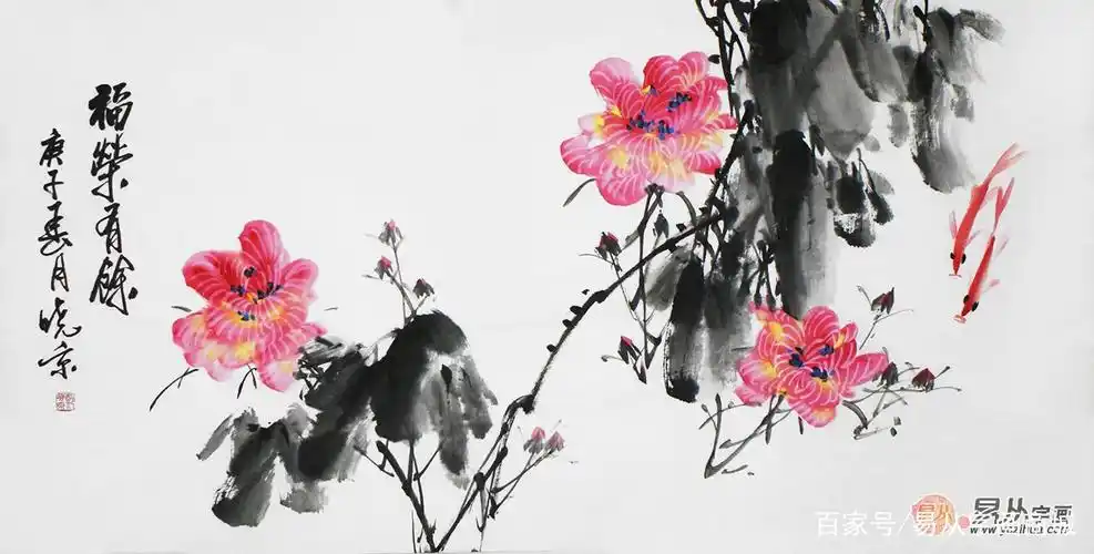 浅谈中国工笔花鸟画的传承与发展,鉴赏新时代名家花鸟画