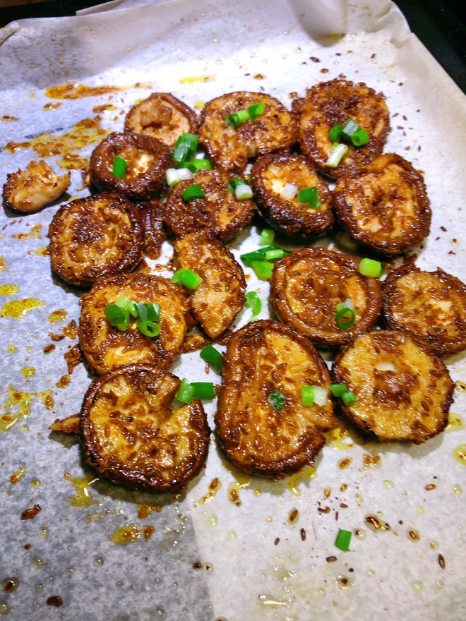 烤香菇(烤箱版)的做法