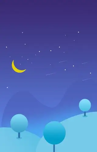 卡通手机网页背景图