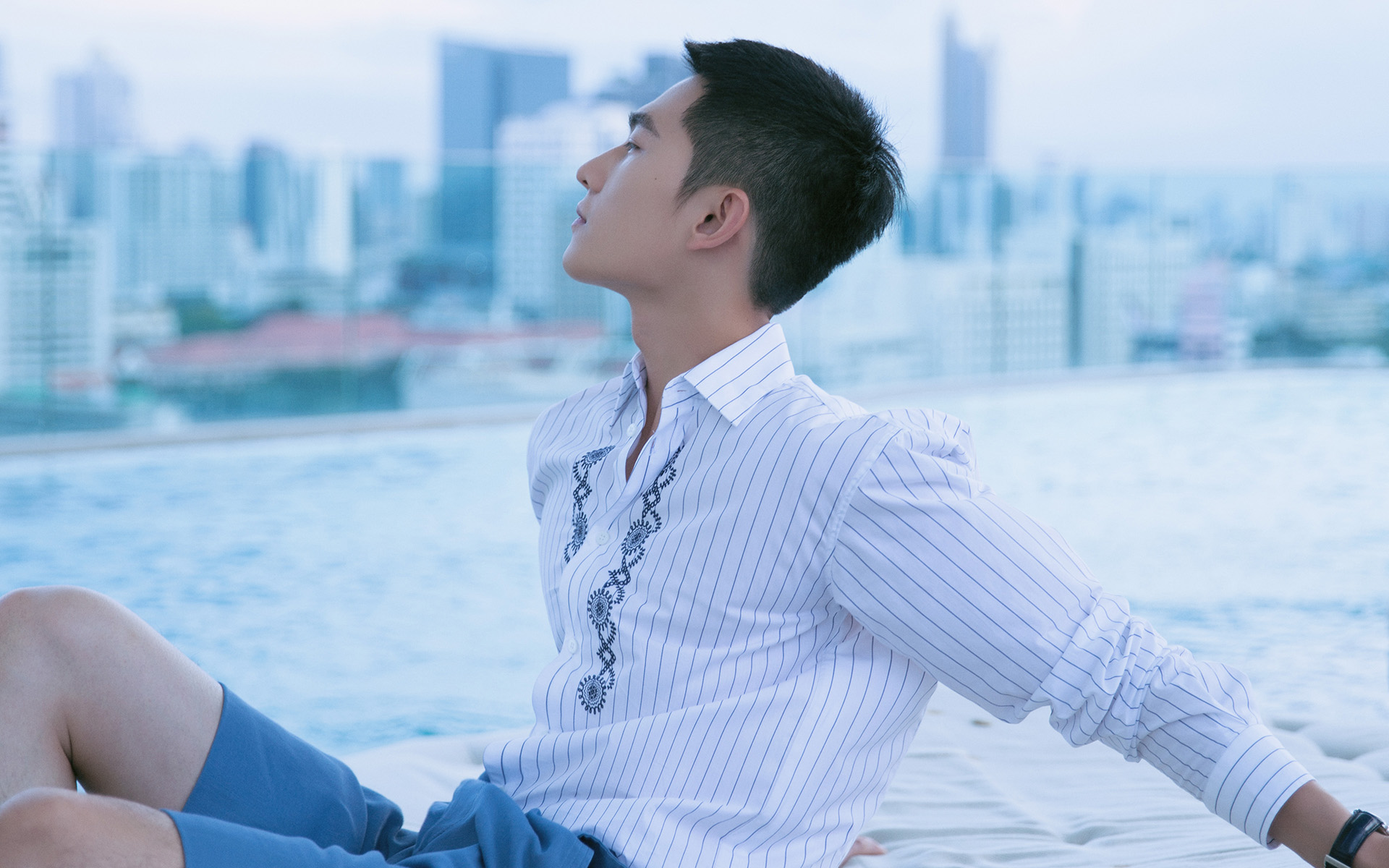 杨洋清爽帅气写真桌面壁纸