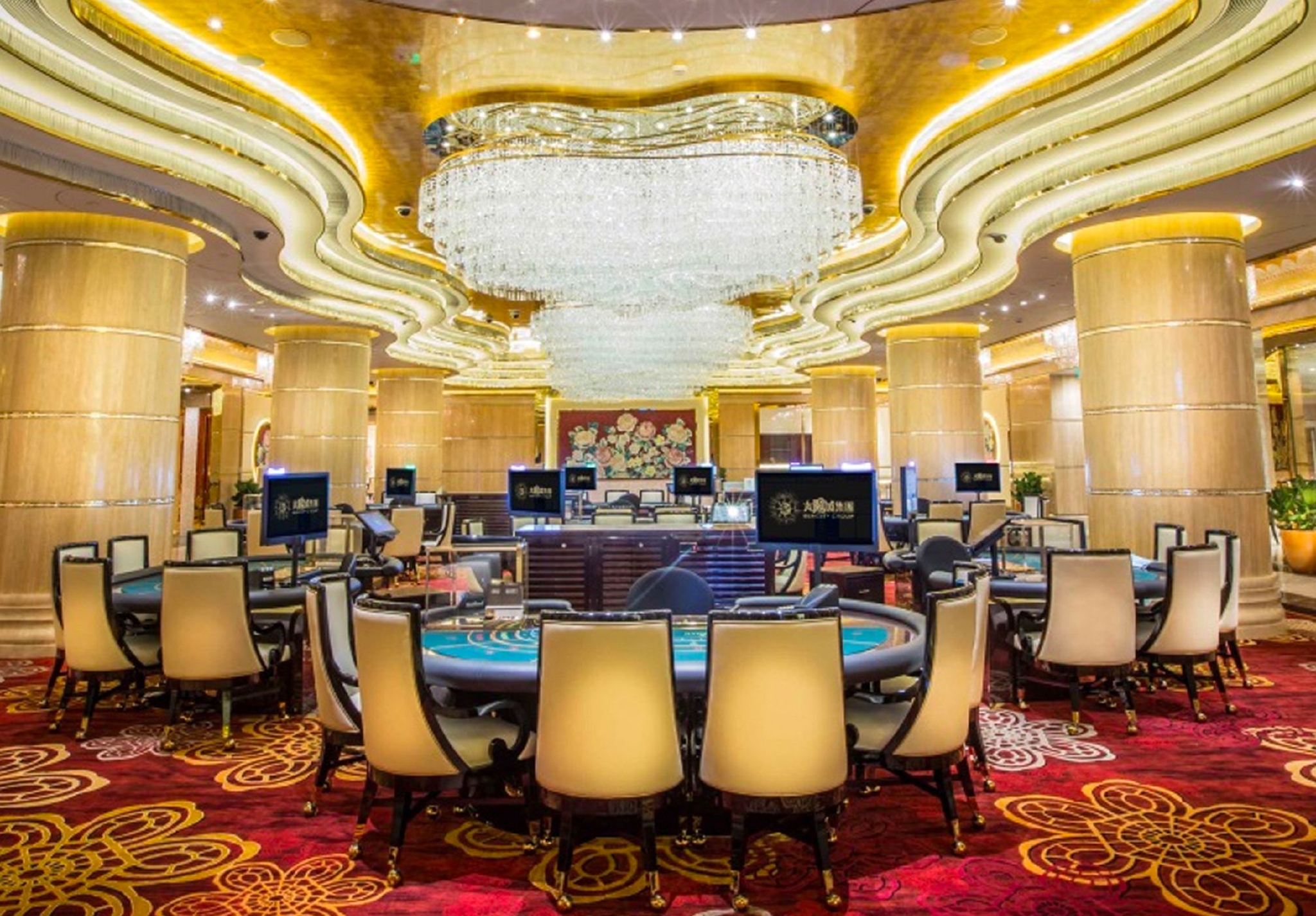 太阳城旗下的"贵宾厅"  网络图片