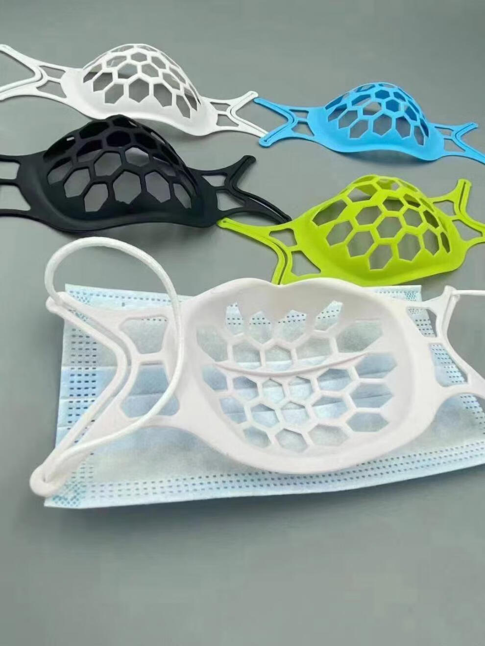bitced新品口罩内垫支架口罩立体支架内托防闷不贴嘴透气3硅胶立体