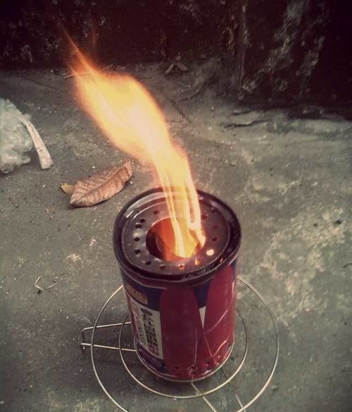 户外生存之三自制气化炉手工diy最全