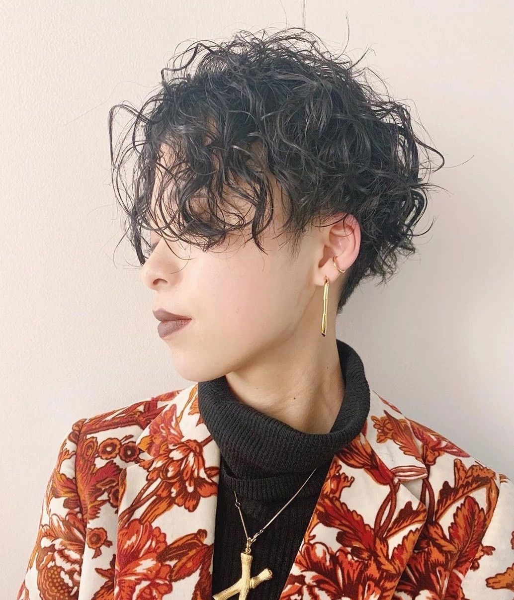 2020年底精选短发爆炸卷,时髦又洋气