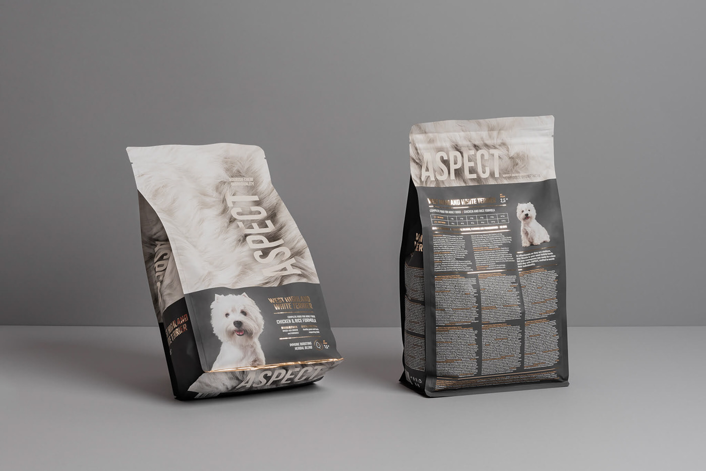 狗粮包装设计给消费者带来一份温暖