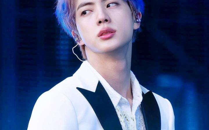 麻麻问我为什么爱他 防弹少年团 紫发美少年 bts金硕珍