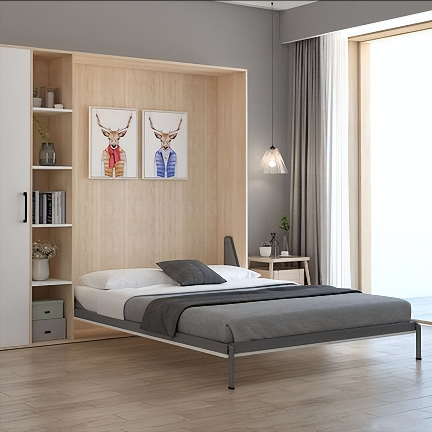 建议大家:双人床过时了,新式"隐形床"美观省空间,真机智!