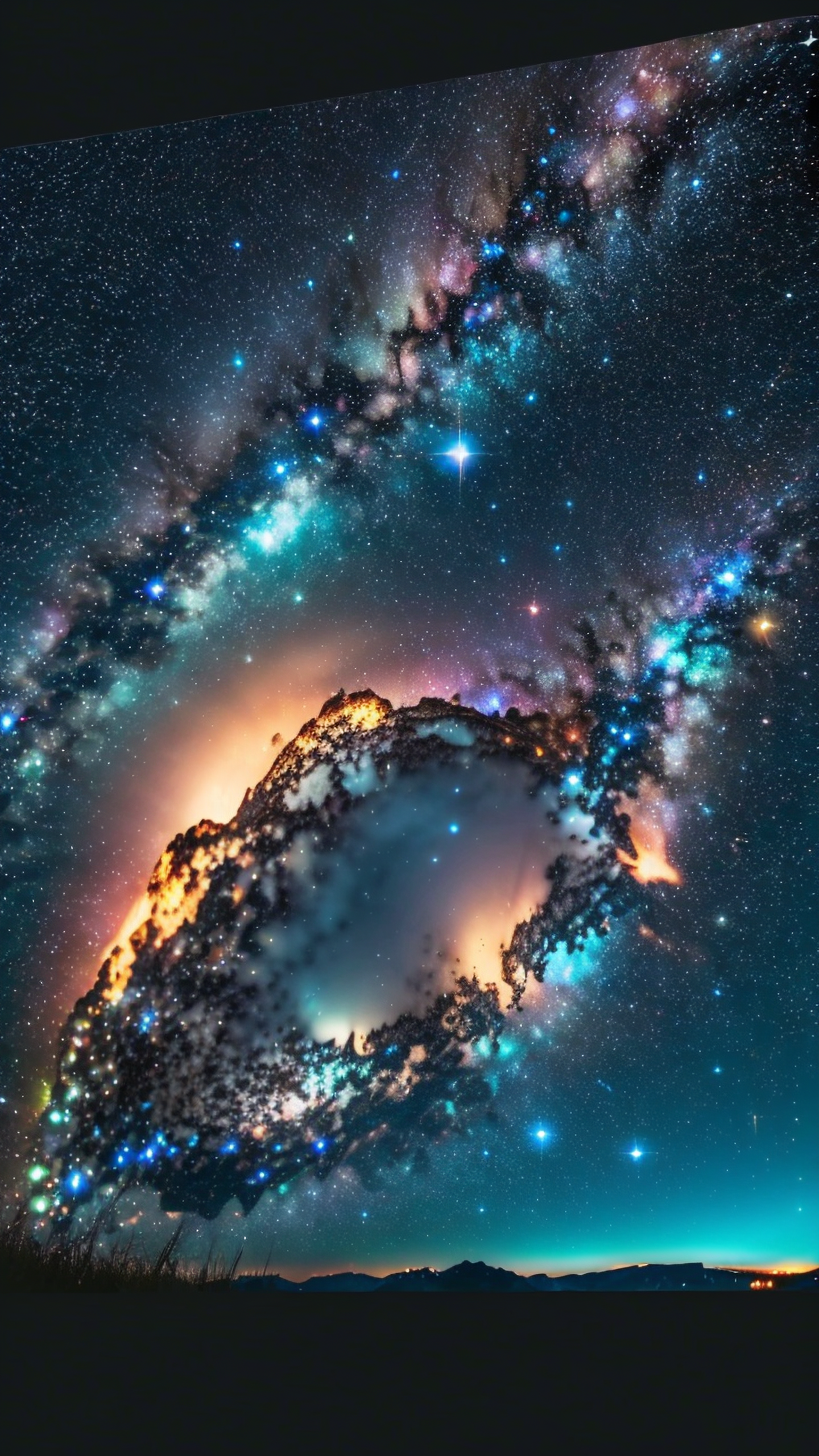 来,给你们带来一组超清4k星空壁纸,让你的手机瞬间高大上!