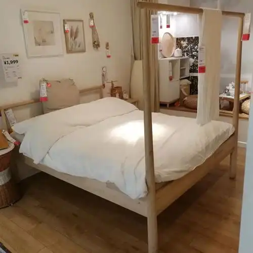 宜家格约拉床出