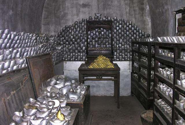 (清朝银库格局)