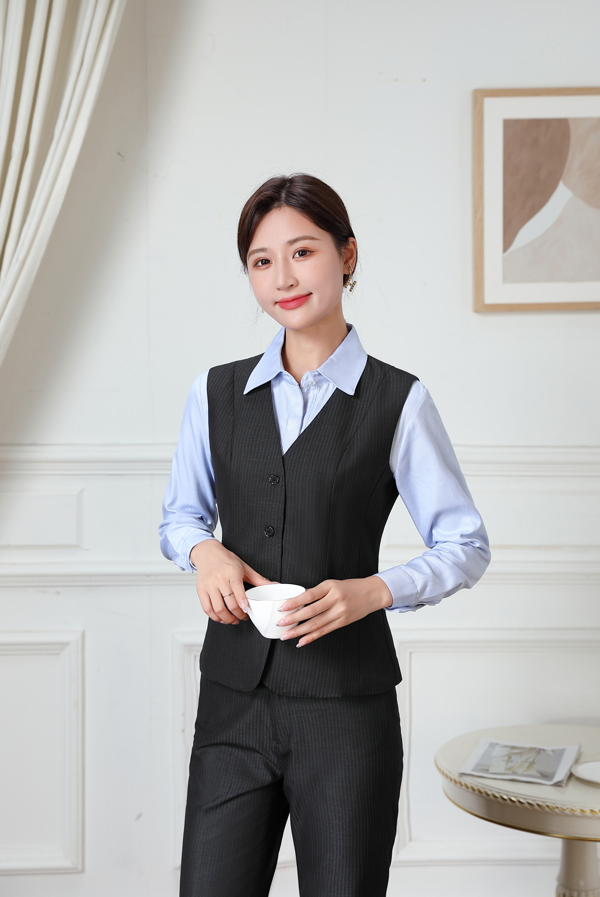 农行新款工作服女士长袖衬衫职业装农业银行行行其它制服