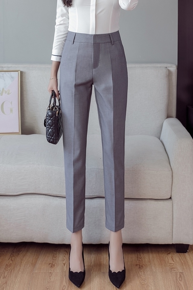 > 西装裤女