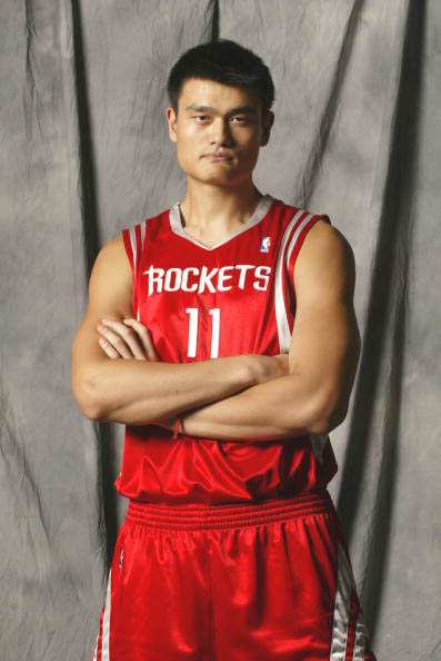 图文-休斯敦火箭队阵容巡礼 11号中锋姚明
