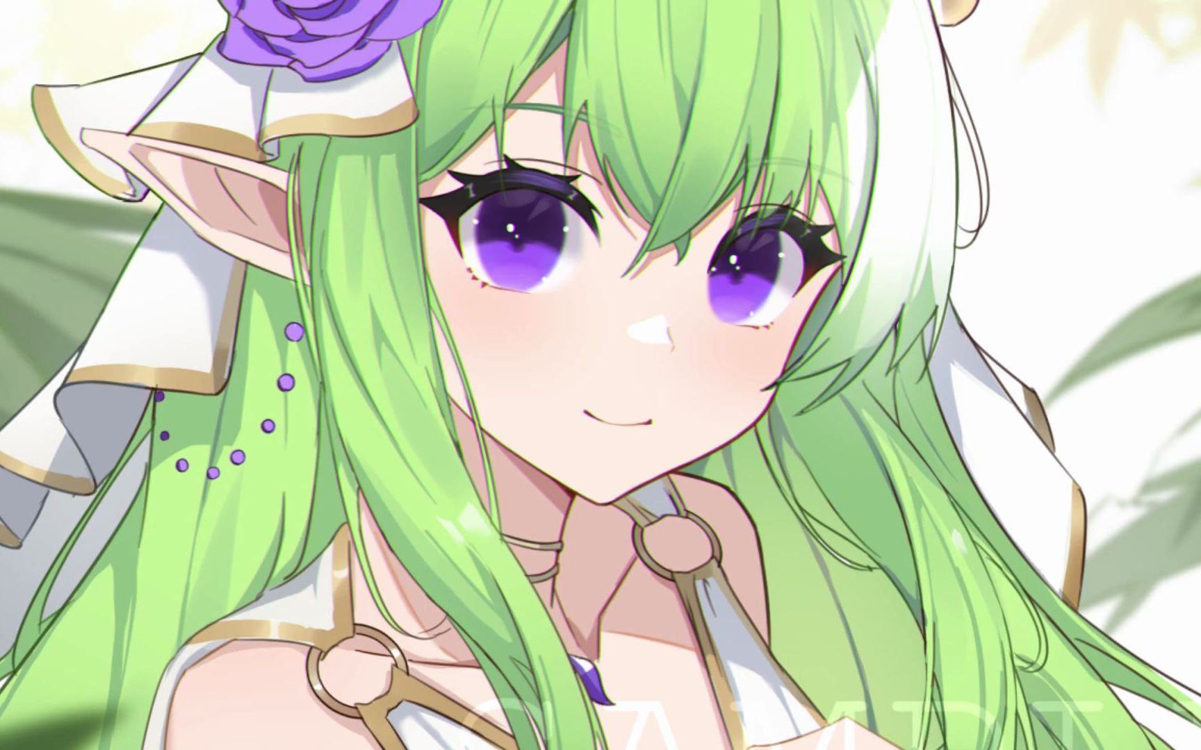 【绘画过程】画一个精灵小可爱.