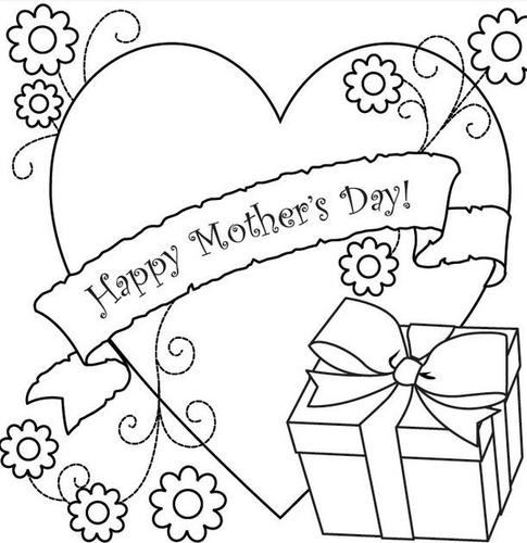 妈妈简笔画母亲节