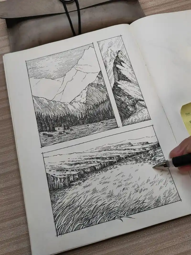 分镜小插图画法分享,学习构图分镜 - 抖音