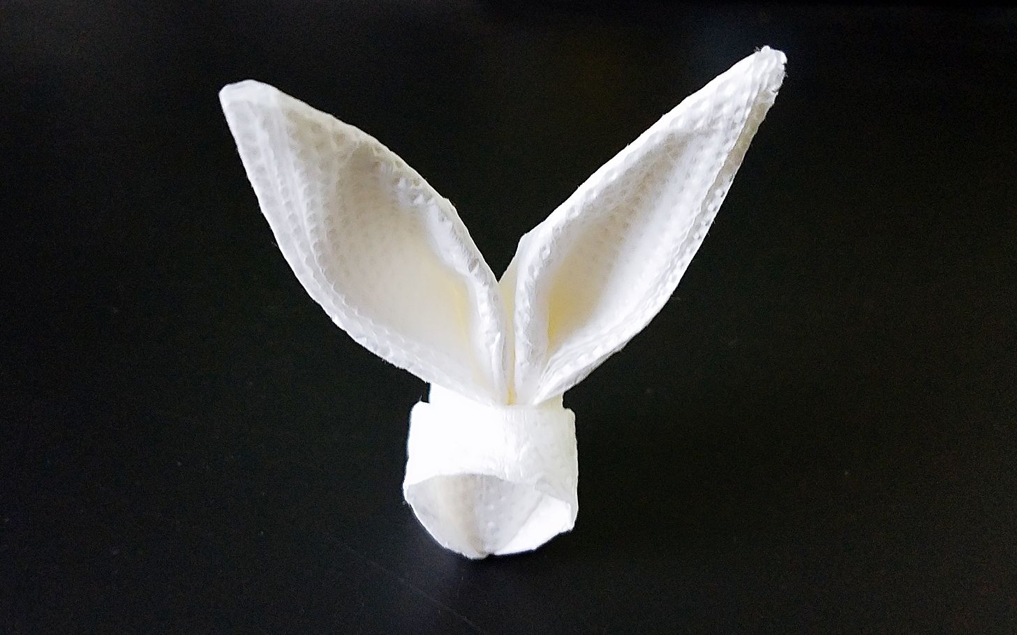 折纸王子教你餐巾纸兔子