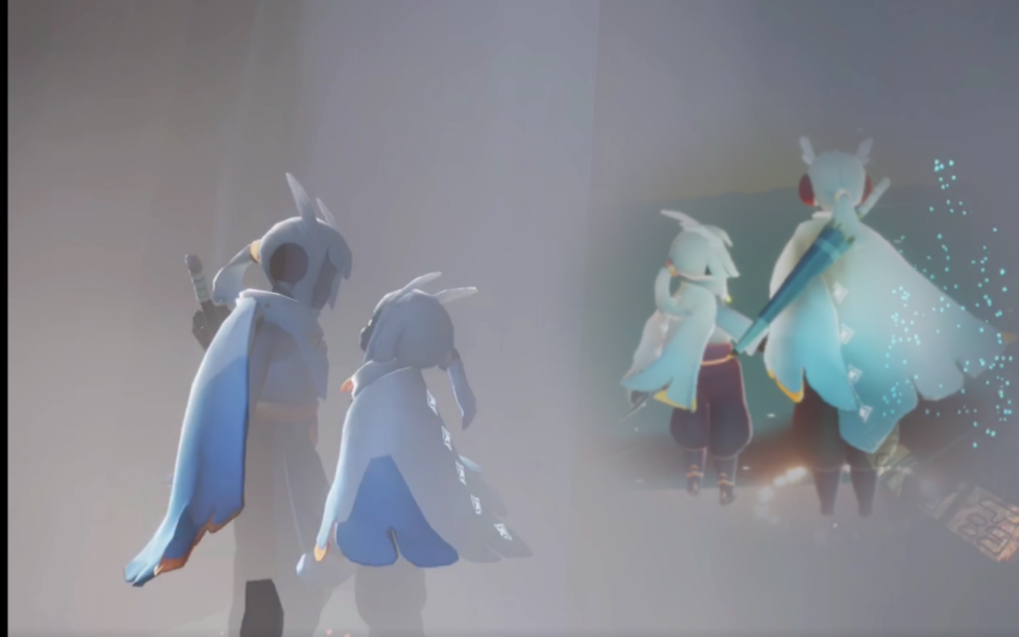 【光遇/白鸟专场/摸头杀】请问你掉的是一只可爱的白鸟,还是帅气的