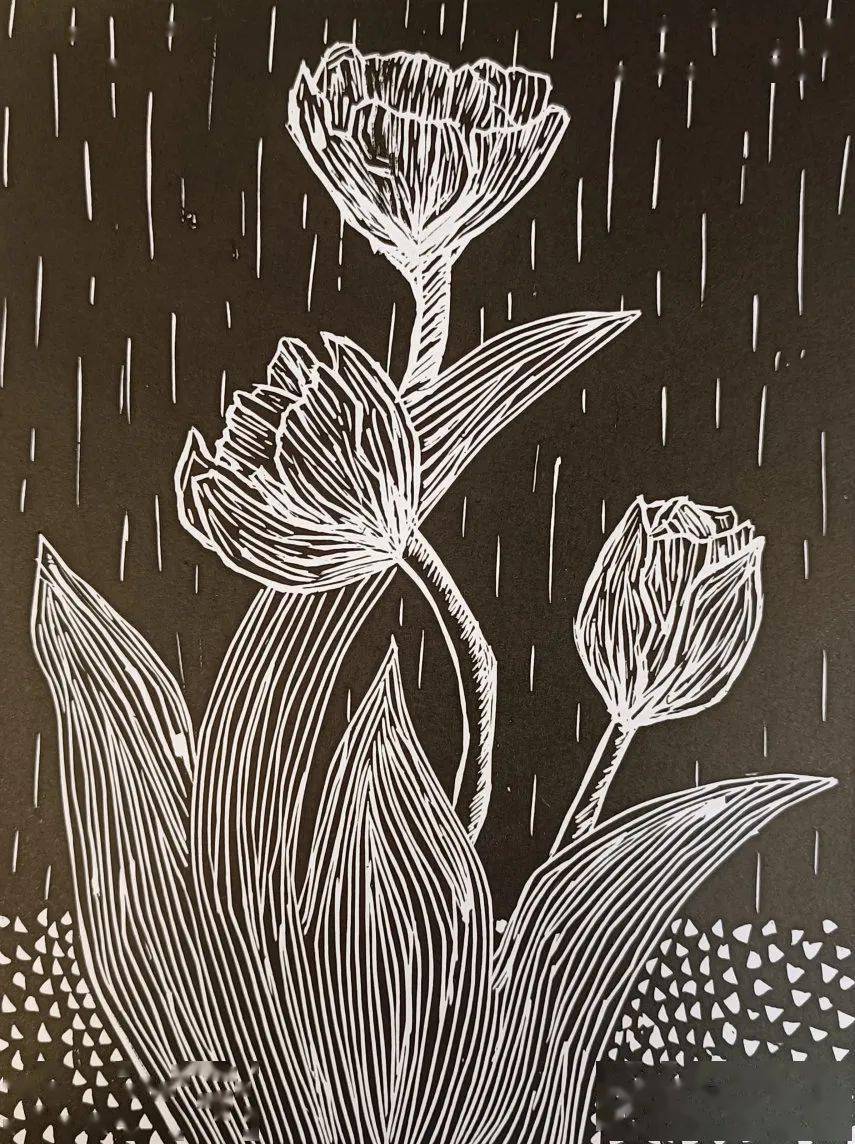 "八一,瑞林"校联体开展美术教师小版画创作研训活动_cm_教学_木刻