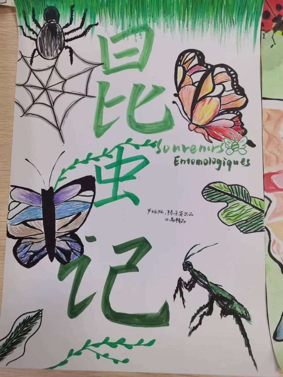 斑斓笔尖绘出画彩——"金色乐章"阅读文化节之设计封面插画活动_解说