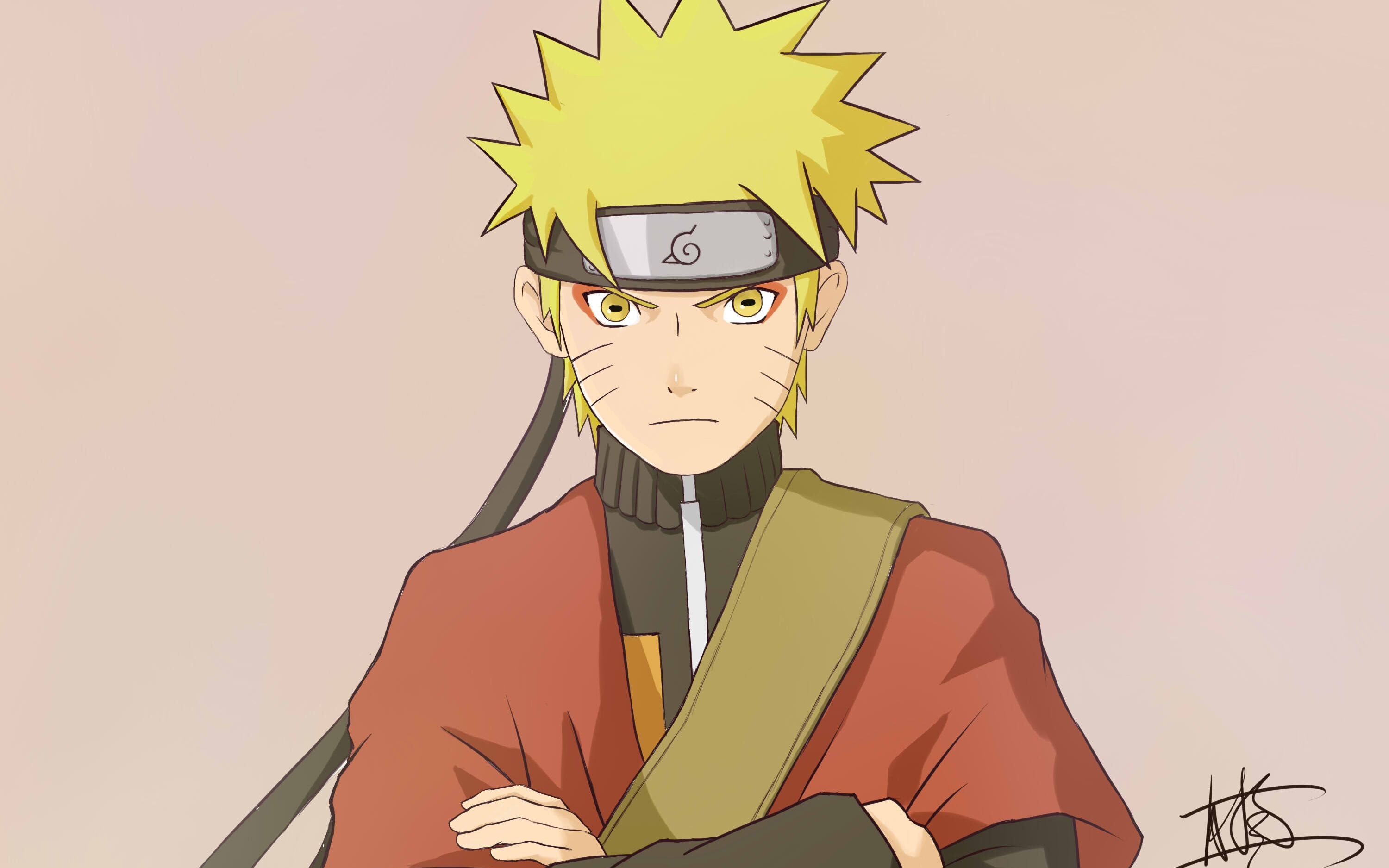 板绘画一只仙人模式鸣人帅爆全场