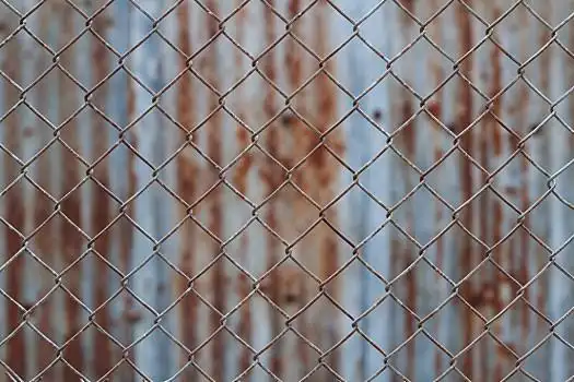 铁丝网,生锈,铁丝栅栏