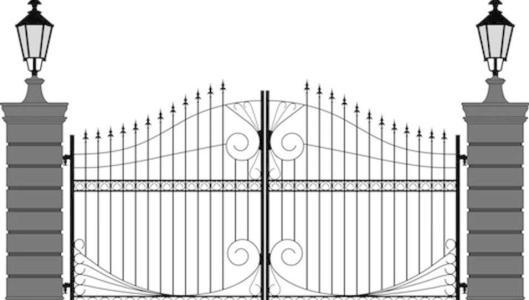 幼儿园最简单的大门简笔画
