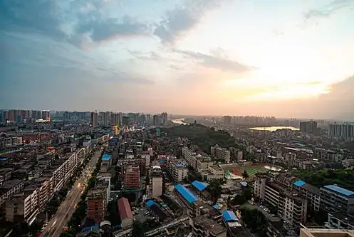 湖南邵阳市城市风光